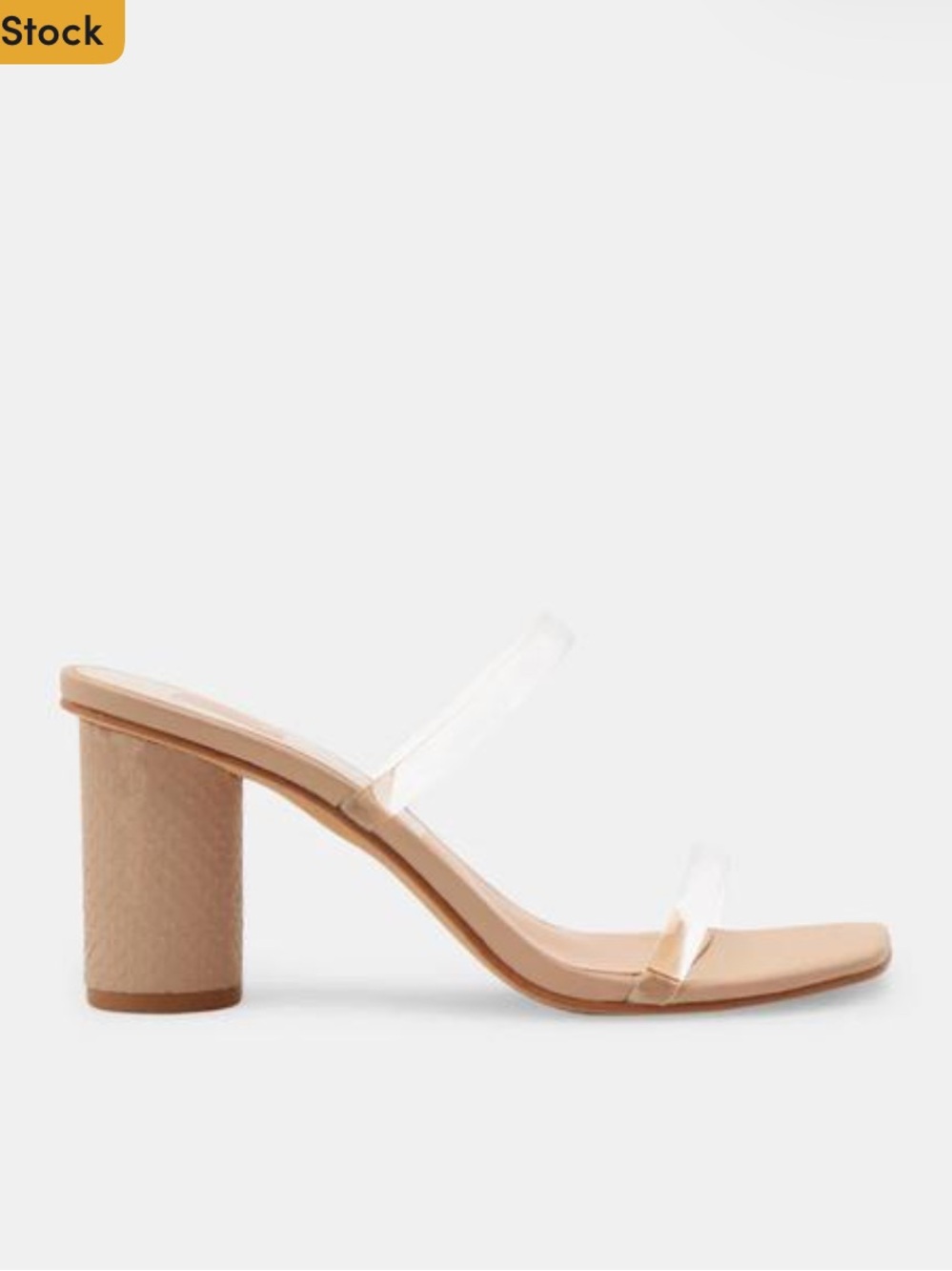 Dolce Vita Noles Heel in Nude Crystal